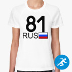 Женская спортивная футболка