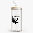 Банка с бамбуковой крышкой