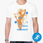 Мужская спортивная футболка