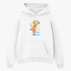 Толстовка худи оверсайз