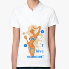 Женская рубашка поло