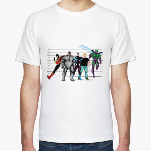 Футболка с принтом sinister suspects