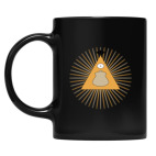 Кружка цветная UV-DTF