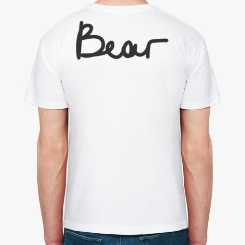 Футболка с принтом 'Медвед'