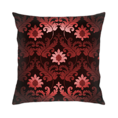 Подушка с принтом винтажные узоры