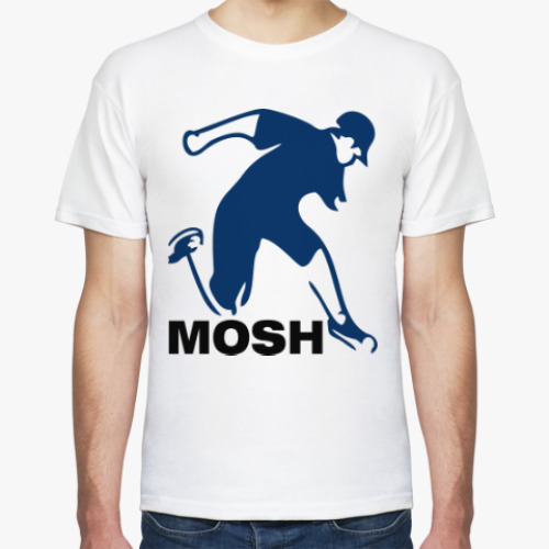 Футболка с принтом Mosh