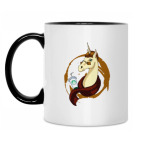 Кружка двухцветная