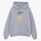 Толстовка худи оверсайз