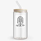 Банка с бамбуковой крышкой