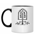 Кружка двухцветная