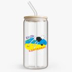 Банка с бамбуковой крышкой