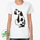 Женская футболка органик