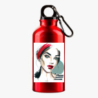 Металлическая бутылка 400 мл UV-DTF