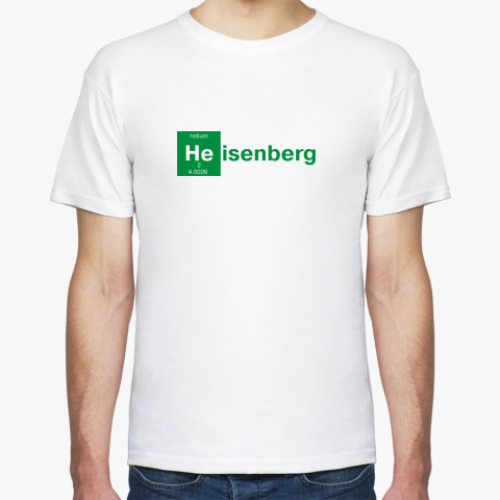 Футболка с принтом Heisenberg