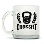 Кроссфит логотип с гирей