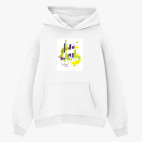 Толстовка худи оверсайз