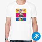 Мужская спортивная футболка