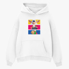 Толстовка худи оверсайз