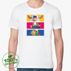 Мужская футболка органик