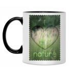 Кружка двухцветная