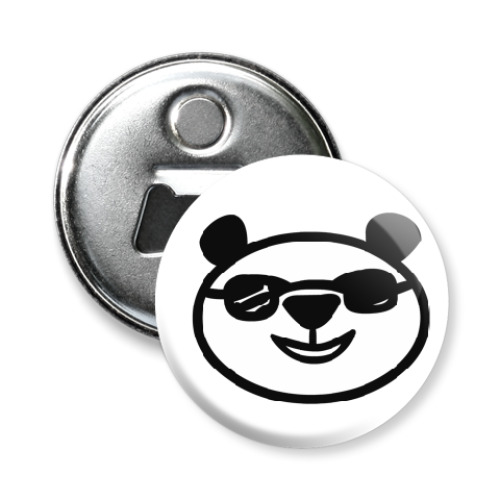 Магнит-открывашка с принтом Панда