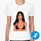 Женская спортивная футболка