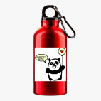 Металлическая бутылка 400 мл UV-DTF