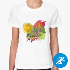 Женская спортивная футболка