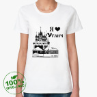 Женская футболка органик