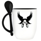 Кружка с ложкой