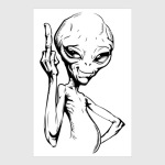 смешной пришелец (funny alien)