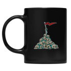 Кружка цветная UV-DTF