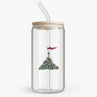 Банка с бамбуковой крышкой