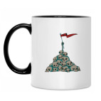 Кружка двухцветная