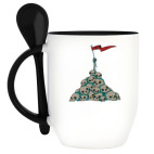 Кружка с ложкой