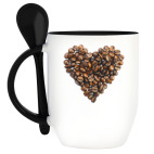 Кружка с ложкой