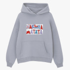 Толстовка худи оверсайз