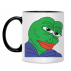 Кружка двухцветная