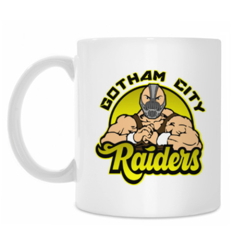 Кружка с принтом Bane