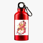 Металлическая бутылка 400 мл UV-DTF