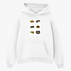 Толстовка худи оверсайз