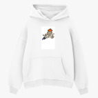 Толстовка худи оверсайз