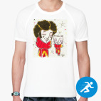 Мужская спортивная футболка