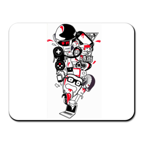 Коврик для мыши с принтом  Game World