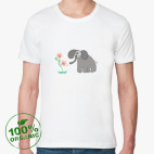 Мужская футболка органик