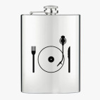Фляжка стальная