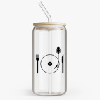 Банка с бамбуковой крышкой