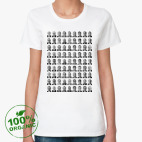 Женская футболка органик