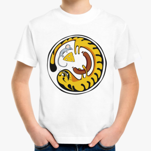 Детская футболка с принтом Friendship