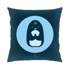 Подушка 35x35 см Animal Zen: P is for Penguin